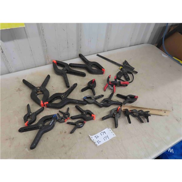 22 Spring Clamps 