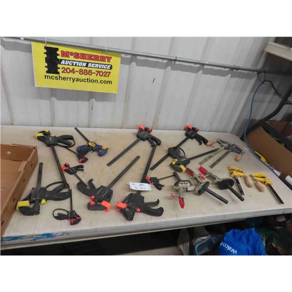 19 Clamps : Wood Clamps, Quick Clamps 