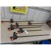 Image 1 : 6 Quick Clamps 36'' + 24''