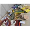 Image 6 : Various Sand Paper , Scrapers, Pads, Plus