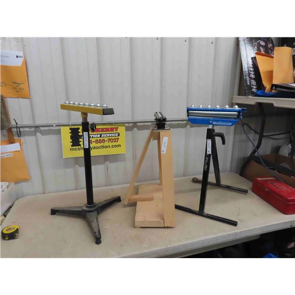 3 Roller Stands 