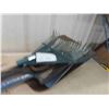 Image 3 : 5 Yard Tools : 2 Shovels , Fork , Rake 