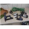 Image 1 : 5 Air Tools : Stapler, Sander, Brad Nailer, Coil Nailer, 1/2'' Impact