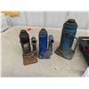 Image 4 : 4 Hydraulic Bottle Jacks 