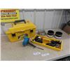 Image 1 : Yellow Toolbox with Plumbing Supplies , Drain Snake 