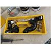 Image 3 : Yellow Toolbox with Plumbing Supplies , Drain Snake 