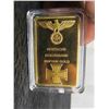 Image 3 : Deutsche Reichsbank 1oz .999 Gold Plated Bar