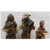 Image 4 : 9 Mexican Paper Mache Figures - Tallest is 14'' 
