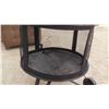 Image 3 : Fire Pit on Wheels with Top Cover 28'' Diameter