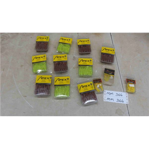13 New Rubber Fishing Jigs 