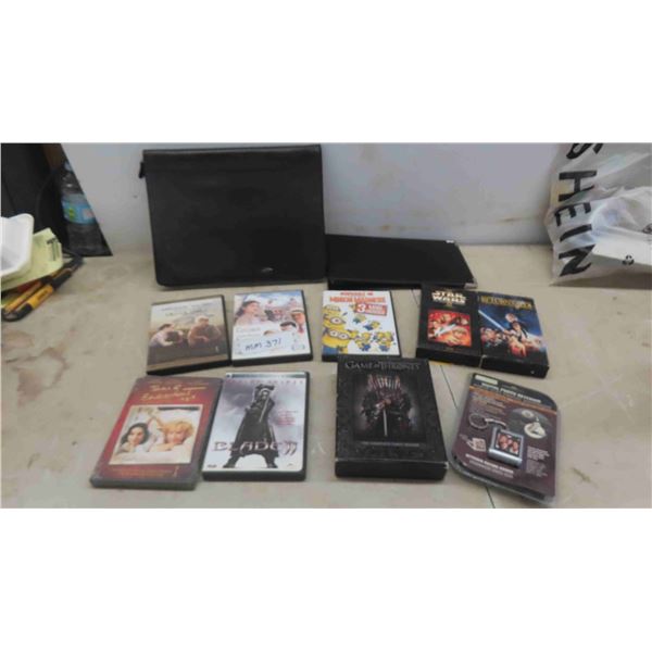 Business Binder, 6 DVDs Game of Thrones, Blade II , Out of Africa & Others