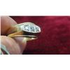 Image 4 : New Polished 14kt Yellow Gold and Diamond Ring Size 10 Total Weight 