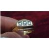 Image 7 : New Polished 14kt Yellow Gold and Diamond Ring Size 10 Total Weight 