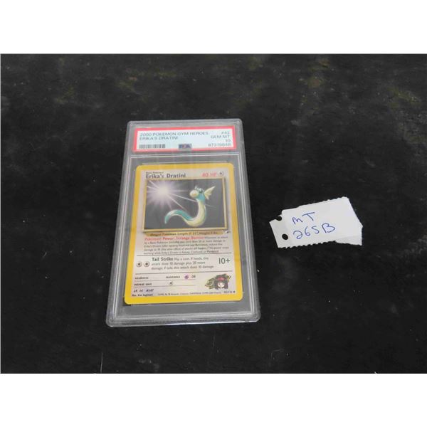 2000 Pokemon Gym Heroes Erikas Dratini #42 PSA 10