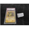 Image 1 : 2000 Pokemon Gym Heroes LT Surge's Pikachu #81 PSA 9