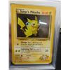 Image 3 : 2000 Pokemon Gym Heroes LT Surge's Pikachu #81 PSA 9