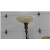 Image 4 : Floor Lamp with Brass/Marble/Glass Shade , Table Lamp