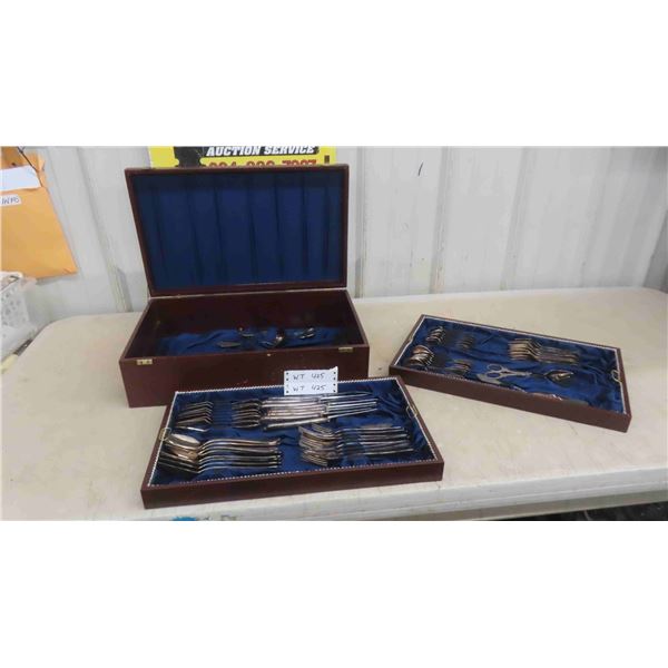 Chest of Silverware with Pull Out Trays
