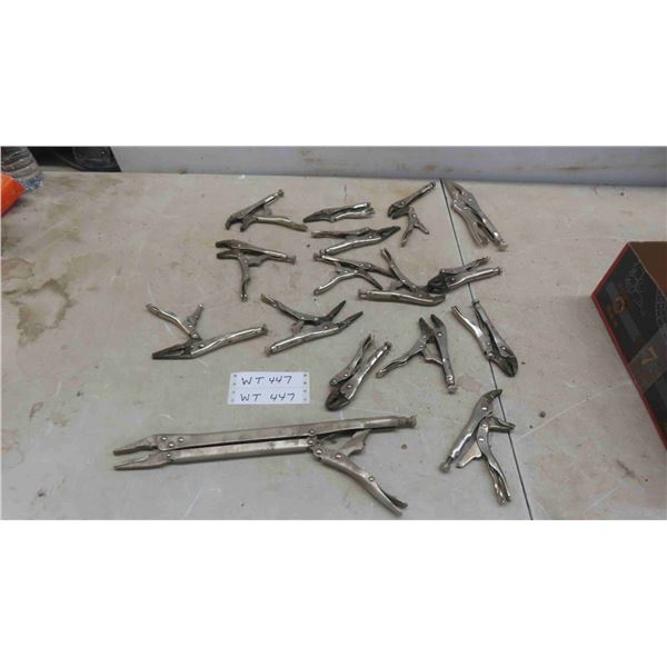 16 Vise Grips - Various Sizes 