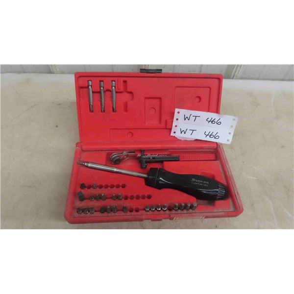 Snap On Ratcheting Magnetic Screwdriver Set 