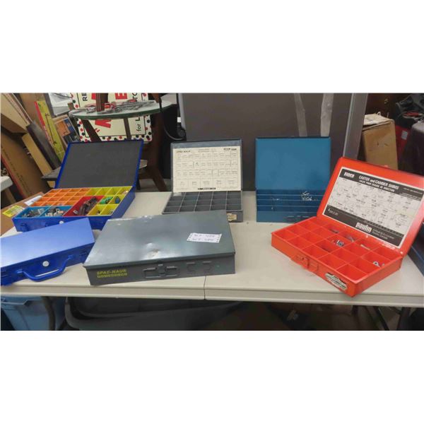6 Organizers with Pop Ribots, Caster/Camber Shims , 