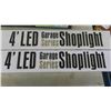 Image 5 : 4 New LED Shop Lights 4ft Long 