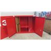 Image 4 : (2) 3M Metal Cabinets with 2 Doors 32'' x 12'' x 30'' 