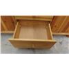 Image 4 : Pine Style Buffet with 4 Drawers and 2 Doors 47'' x 13'' x 32'' H 