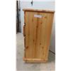Image 2 : Pine Style 4 Drawer Night Stand 19'' x 15'' x 63'' H