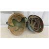 Image 3 : Vintage Military Helmet with Liner 