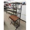 Image 2 : Bakers Rack 66''  x 27 1/2''  x 18'' 