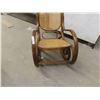 Image 2 : Bent Wood and Cane Rocking Chair 