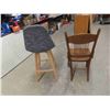 Image 6 : Press Back Chair and Stool 