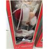 Image 3 : 2 Animated 24'' Christmas (1) Santa (1) Miss Clause 
