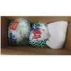 Image 2 : Box of Craft Supplies: Fabric, Lace, Trim, Stuffing & More 