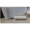 Image 1 : Stretch Wrap Dispenser with 2 Rolls of Shrink Wrap 18'' Wide 