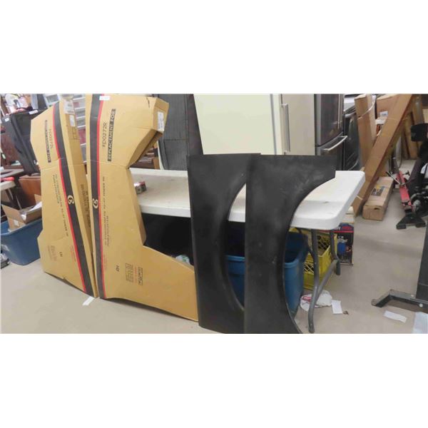 2 New Fenders Right and Left 1992-1997 Ford F150 -350 Pickup , (2) 1/4 