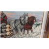 Image 5 : Fancy Framed Petit Point Picture 30'' x 25'' 