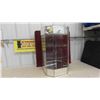 Image 1 : Glass and Mirror Showcase with 3 Shelves 14'' x 14'' x 26'' (Some 