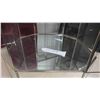 Image 5 : Glass and Mirror Showcase with 3 Shelves 14'' x 14'' x 26'' (Some 