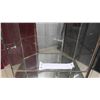 Image 6 : Glass and Mirror Showcase with 3 Shelves 14'' x 14'' x 26'' (Some 
