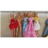 Image 5 : 20+ Barbies, Doll Case, Clothes, Swimming Pool, Furniture & More 