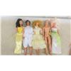 Image 9 : 20+ Barbies, Doll Case, Clothes, Swimming Pool, Furniture & More 