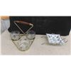 Image 7 : Drinking Glasses, Wood Tray, 6 Coasters , Plus