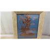 Image 3 : 2 Oriental Copper Art Pictures 12'' x 14'' , 6 Figurines Tallest is 13'' ,