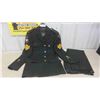 Image 1 : Military Dress Uniform , Jacket with Badges and Crests, 
