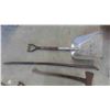 Image 5 : Yard Tools: Shovels, Axe, Ice Breaker 