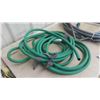 Image 4 : 2 Lengths of Garden Hose - Green Hose Missing End, See Photos 