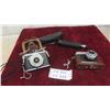Image 1 : 2 Vintage Cameras , Eastman Kodak, Vitoret , Tasco Monocular 