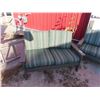 Image 2 : 3 Piece Sunroom/Deck Furniture Set : Settee 74'' Wide , Settee